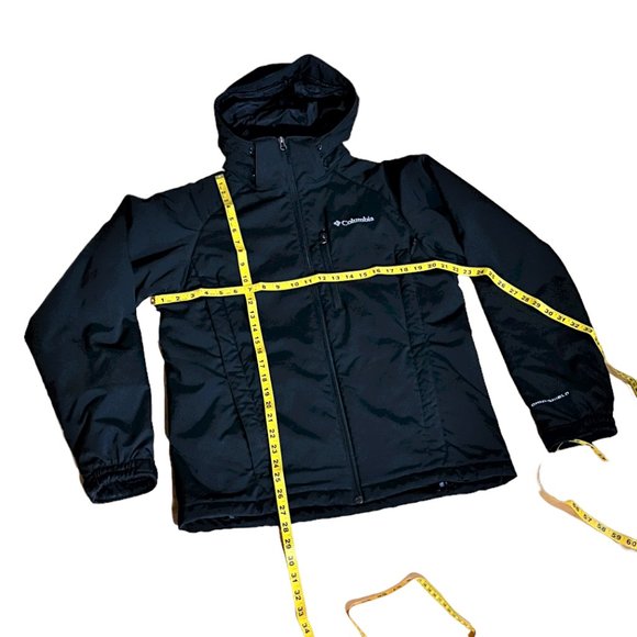 Men’s Columbia Insulated Softshell Jacket with Hood, Black, Size M - Picture 4 of 12